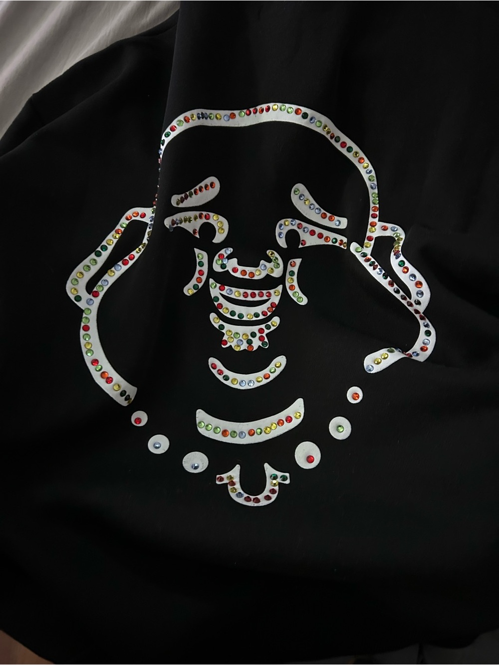 True Religion Rhinestone hoodie